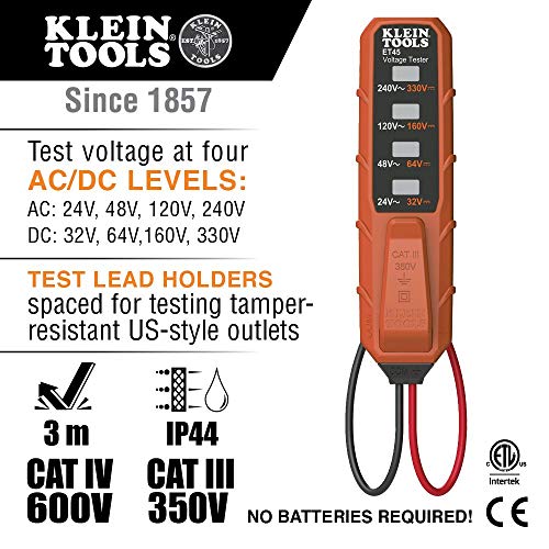 Klein Tools Electrical Tester Bundle with NCVT3PKIT and RT210