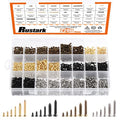 2200Pcs M2 M2.6 Flat Head Phillips Cross Small Wood Screws Tapping Screws Electronic Screws Assortment Kit 5mm 6mm 8mm 10mm 12mm 16mm Tapping Screws Small Metric Micro Screw Set