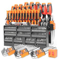Amartisan 175-piece Magnetic Screwdrivers Set Plastic Racking, DIY Tools Set Tools for Men Tools Gift, Includs Precision screwdriver, Magnetizer, Key Set, Nut Driver and Bit Set - style: 175-piece Screwdrivers Set