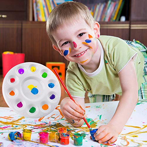 32 PCS Paint Tray Palettes, Plastic Paint Palettes for Students or Kids