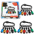 FACAINCXS 3 Set Bit Holders 1/4 inch Hex Shank Screwdriver Bits Holder Extension Bar Keychain Screw Adapter Drill Change Hand-held Screwdrivers Drill Bits Holder Portable Tools & Home Improvement Gift - color: A4-sct
