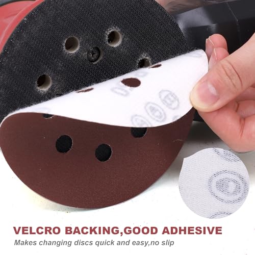 FASTPRO 200-Piece 5-Inch Sanding Discs Sandpapers
