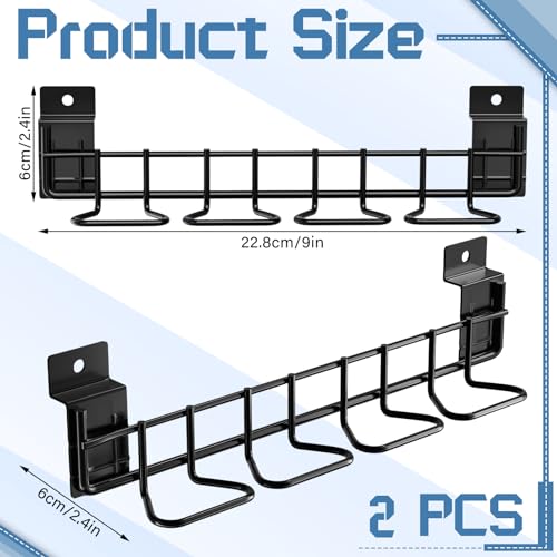 Blulu 2 Pcs Slatwall Screwdriver Holders Slatwall Plier Holders Screw Driver Organizers Screw Driver Hooks and Hangers Accessories for Clothing Home Garage Shop Retail Display