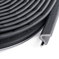 BBTO Weather Stripping Door Window Seal V-Shaped Foam Kerf,150 Feet,Black - color: Black, size: 150 Feet