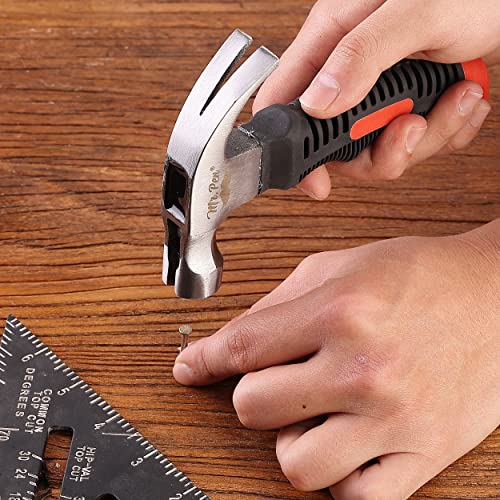 Mr. Pen- Claw Hammer, 8oz, Red, Magnetic - color: Red