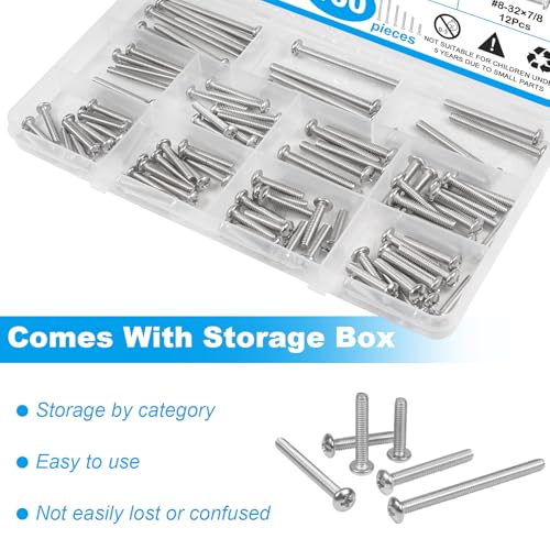 Machine Screws, #6-32#8-32 Phillips Pan Head Electricians Screw - style: Pan Head
