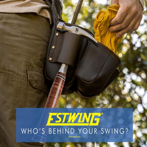 ESTWING Rip Hammer, 16oz Smooth Face, Leather Grip, E16S - size: 16 oz (Ounces)