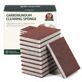 10 Pack Magic Carborundum Sponge Pads Heavy Duty Rust Scrubber for Cookware - size: 10pcs