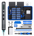 Mini Electric Screwdriver Set 140-IN-1: Small Electric Screwdriver Cordless - color: Blue