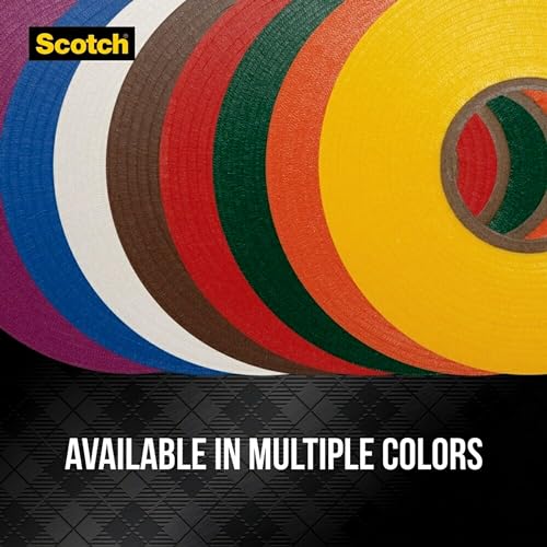 3M Scotch Vinyl Color Coding Electrical Tape 35, 3/4 in x 66 ft, Violet - 11271-BA-5 - size: 3/4 in. x 66 ft.