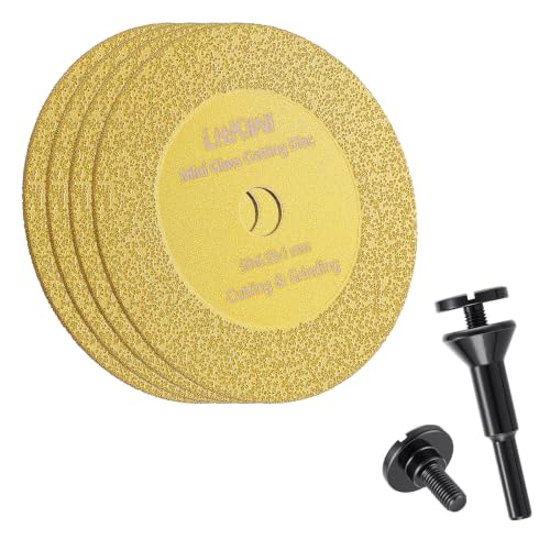 4Pcs 2 inch Diamond Cutting Wheels,Mounting Mandrel 3/8" Arbor Hole - size: 4 Pcs 2 inch Diamond Cutting Wheels
