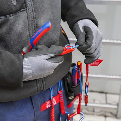 KNIPEX 97 72 180 Comfort Grip Crimping Pliers For Cable Links
