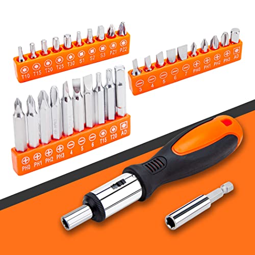 CARTMAN 238-Piece Auto Repair Tool Set, Socket Wrench Kit With Storage Case - color: Orange