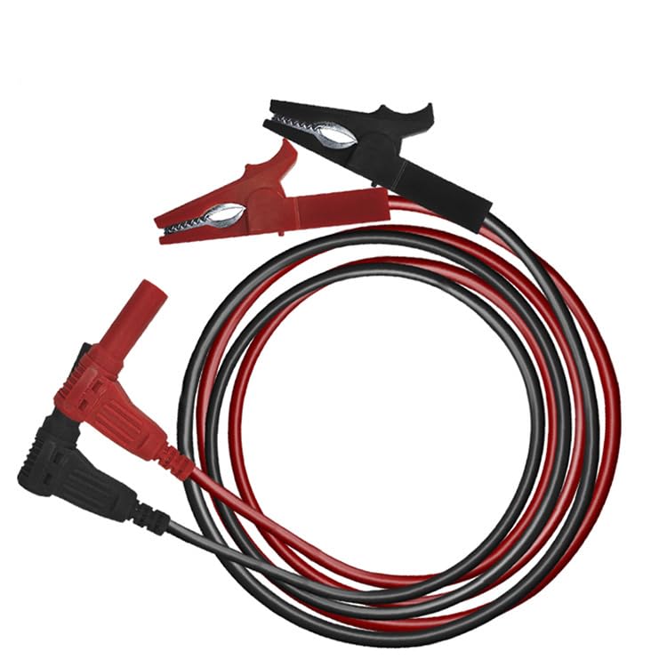 Heavy Duty Alligator Clips Test Leads for Multimeter & Voltmeter, Insulated
