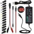 Universal Power Supply 3V~24V 3A 72W Adjustable Variable 3V 5V 6V 9V 12V 15V 18V 20V 24V AC/DC Adapter Charger, 100V-240V AC to DC Converter with 14 Tips and Polarity Converter - style: 3~24V3A 72W