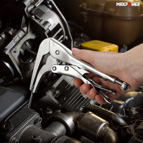 MAXPOWER 3 Pieces Locking Pliers Set