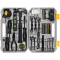 DEKOPRO Tool Kit Set Box Home Repair Tools Basic Hand Toolbox Sets 148Piece - color: Black