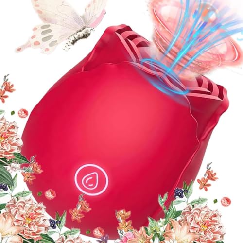 Rose Toy Rose Sex Toys Clit Sucker Sex Adult Toys Vibrator for Women G-20 | Newly Rose Viboatorr Rose Vibratoar Suction Vibratoer Automatic Electric Machine Adult Toys for Couples Red
