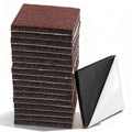 18 Pcs Square Felt Pads for Furniture, 2 x 2 Inch Self Adhesive Chair Leg Floor Protectors Cuttable Anti Scratch Table Leg Pads for Hardwood Floors