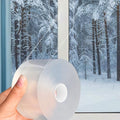 Window Insulation Tape for Winter Heavy Duty Weather Stripping Sealing Film Tape Draft Stopper 2 in x 66 Ft Keep Warm & Save Energy Easy Apply & Remove for Doors and Windows - size: 2 IN * 66 FT
