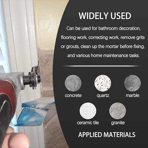 2 Pack Diamond Flush Cut Oscillating Blade