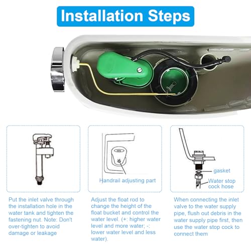 Toilet Fill Valve Replacement Parts for TOTO TTSU8130A