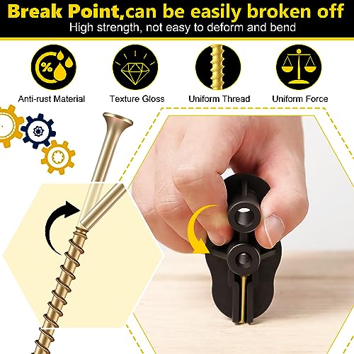 Dreyoo Squeaky Floor Repair Kit with 5 Tools and 50 Screws