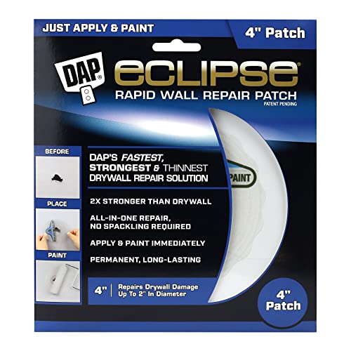 DAP Eclipse Rapid Wall Repair Patch, 4 in (7079809163) - size: 4 Inch