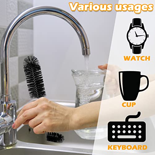 Hummingbird Feeder Cleaning Brush, 19 Pieces 3 Size, Black - color: Black
