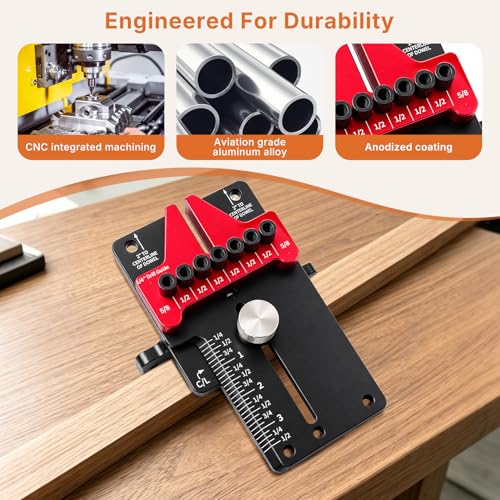 08350MK Dowelling Jig Master Kit, Dowelling Jig Precision Woodworking Tool