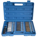 Sutekus Wire Brush Set Bore Cleaning Brush Set with 1/4 Inch Hex Shank Assorted Cleaning Brushes for Power Drill Impact Driver
