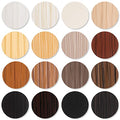 Epakh 864 Pcs Screw Hole Covers Wood Stickers, Basic Color - color: Basic Color