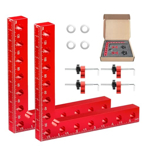 Wood Clamps for Woodworking Right Angle Clamping Kit 90 Degree - size: 2Pack Set*box (5.5")