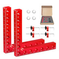 Wood Clamps for Woodworking Right Angle Clamping Kit 90 Degree - size: 2Pack Set*box (5.5")