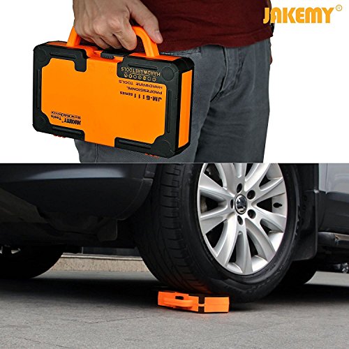 Precision Ratchet Screwdriver Set, JAKEMY 69 in 1 Household Screwdriver Home Repair Tool Kit, Disassemble Magnetic Rotating Ratchet Screwdriver Kit for Furniture/Car/Computer/Electronics Maintenance - color: 6111 - 69 in 1