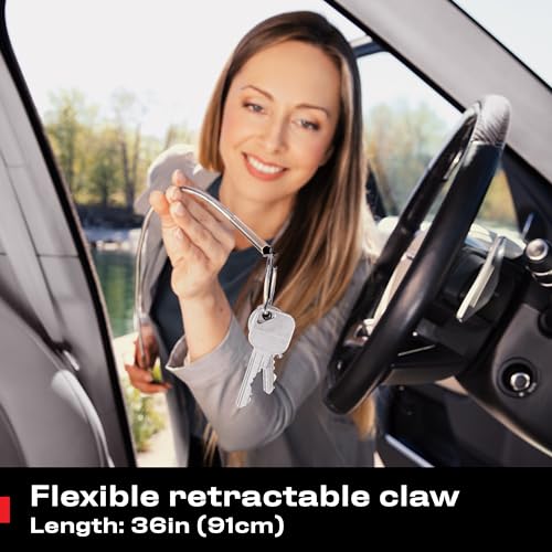 NoCry Premium Tool Set — Magnetic Claw Grabber and Telescopic Pickup Stick - style: Set A - Claw and Pick-up Tool