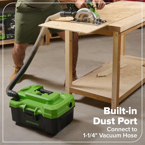 GREENWORKS 24V (5-TOOL) Combo (Drill + Impact Driver + Circular Saw + Multi-Tool + Flashlight), 4.0Ah + 2.0Ah (24,000mAh Power Bank) Batteries, (2) Cables, 65W Rapid Charger - size: 5PCS Combo Kits