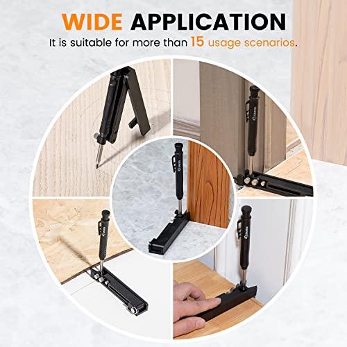 Saker Multi-function Scribing Tool,Aluminum Alloy Scribe Tool 5.5Inch