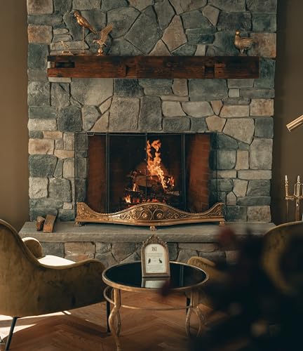 38'' Heavy-Duty Hidden Floating Shelf Bracket – 210 LBS Max Load (Mounted on Studs), Floating Mantel Bracket for Fireplace & Wall Shelves, Includes Premium Installation Kit（38 inch Brackets） - size: 38 Inch - With Drilling Kit + Router Kit