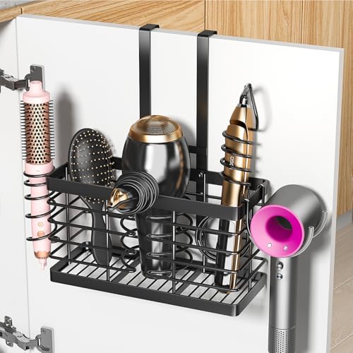 Sevenblue 2026 Upgraded 3-in-1 Universal Hair Tool Organizer, L Size, Black - color: L-Black