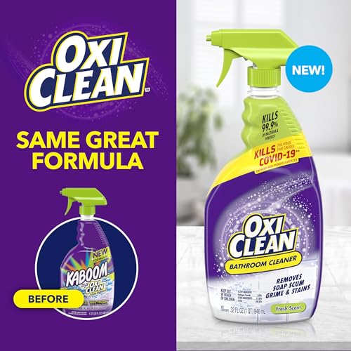OxiClean Bathroom Cleaner, 32 oz