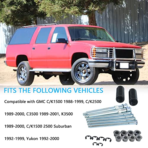 Door Hinge Pin and Bushing Repair Kit with Spring and Roller Pin - size: Door Hinge Pin with Spring and Roller Pin