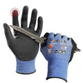 Schwer A4 AIR-SKIN Cut Resistant Work Gloves, Ultra Lightweight, AR3900, XL - color: Blue, size: X-Large