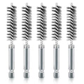 5Pcs 1/2" Stainless Steel Wire Bore Brush for Power Drill Cleaning - size: 13mm | 1/2"
