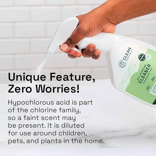 All-Purpose HOCl Cleaning Spray, TSA Compliant Travel Size, 3.4oz, 2-Pack - size: 3.4 Fl Oz (Pack of 2)