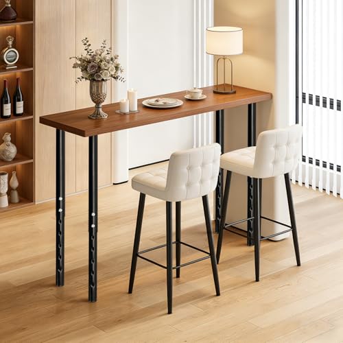 QLLY Adjustable Metal Table Leg, 24-40 inch, 60-100cm, Home Office DIY Desk Leg, Furniture Leg Set (4, Black) - color: Black