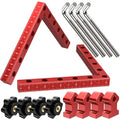 corner clamps for woodworking,2-Pack 5.9",90-degree square positioning