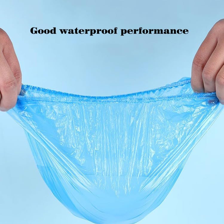 200PCS (100Pairs) Disposable Shoe Covers Waterproof, Non-Slip, Durable Boot Covers for Indoors Cleaning Real Estate Travel Construction Workplaces, Plastic Disposable Shoe Covers for Men and Women.