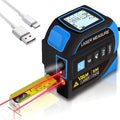 4-in-1 Laser Digital Measuring Tape & 100m/328ft Laser Distance Meter - color: Blue, size: Laser 328 ft