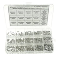 720PCS M2 M2.5 M3 Stainless Steel Phillips Pan Head Machine Screws Nuts Flat Washers Assortment Kit - size: M2, M2.5, M3